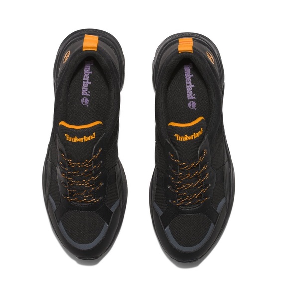 Timberland Jet Black Delphiville Sneaker Women’s Size 5.5 Sporty Uniform - Picture 4 of 7